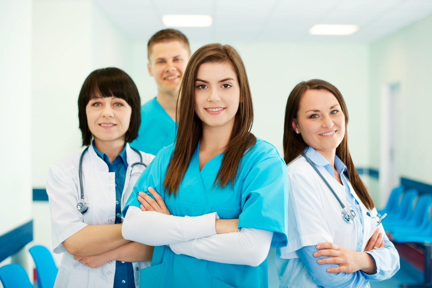 Healthcare Professional with elderly patient