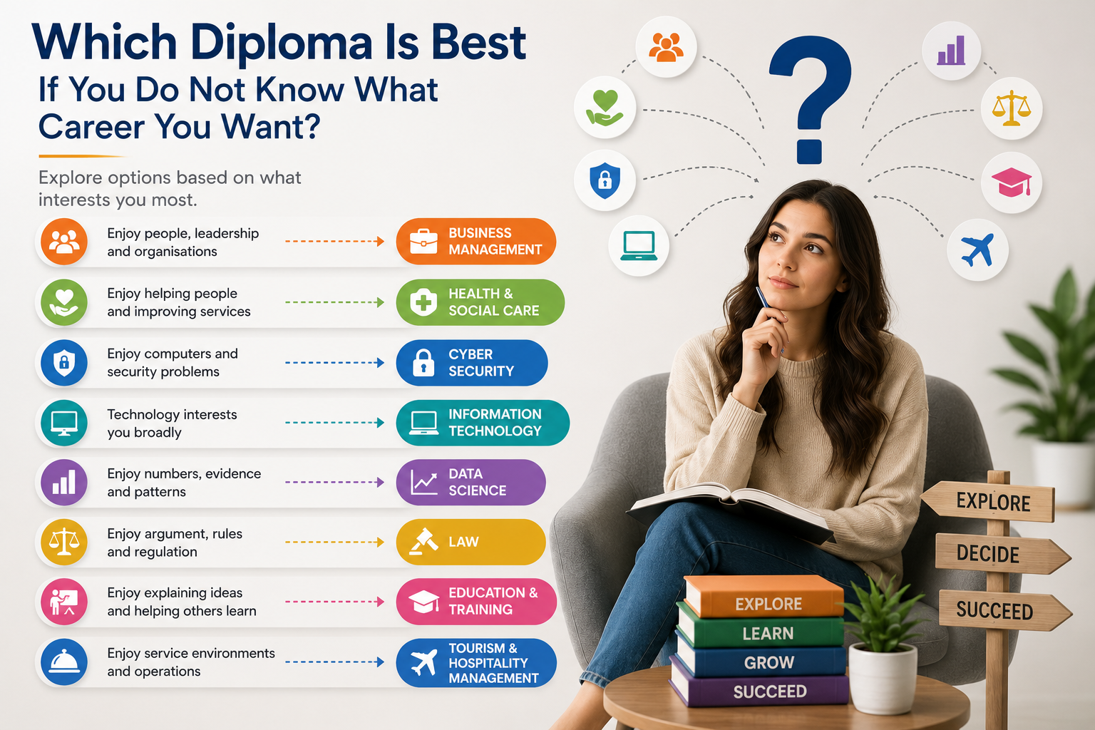 Which Diploma Is Best If You Do Not Know What Career You Want? Which Diploma Is Best If You Do Not Know What Career You Want? Explained