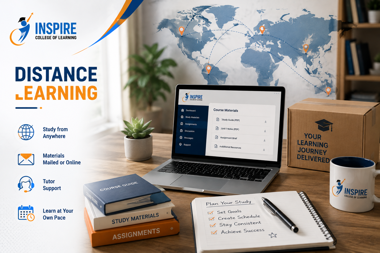 Distance Learning at Inspire College of Learning Distance Learning at Inspire College of Learning