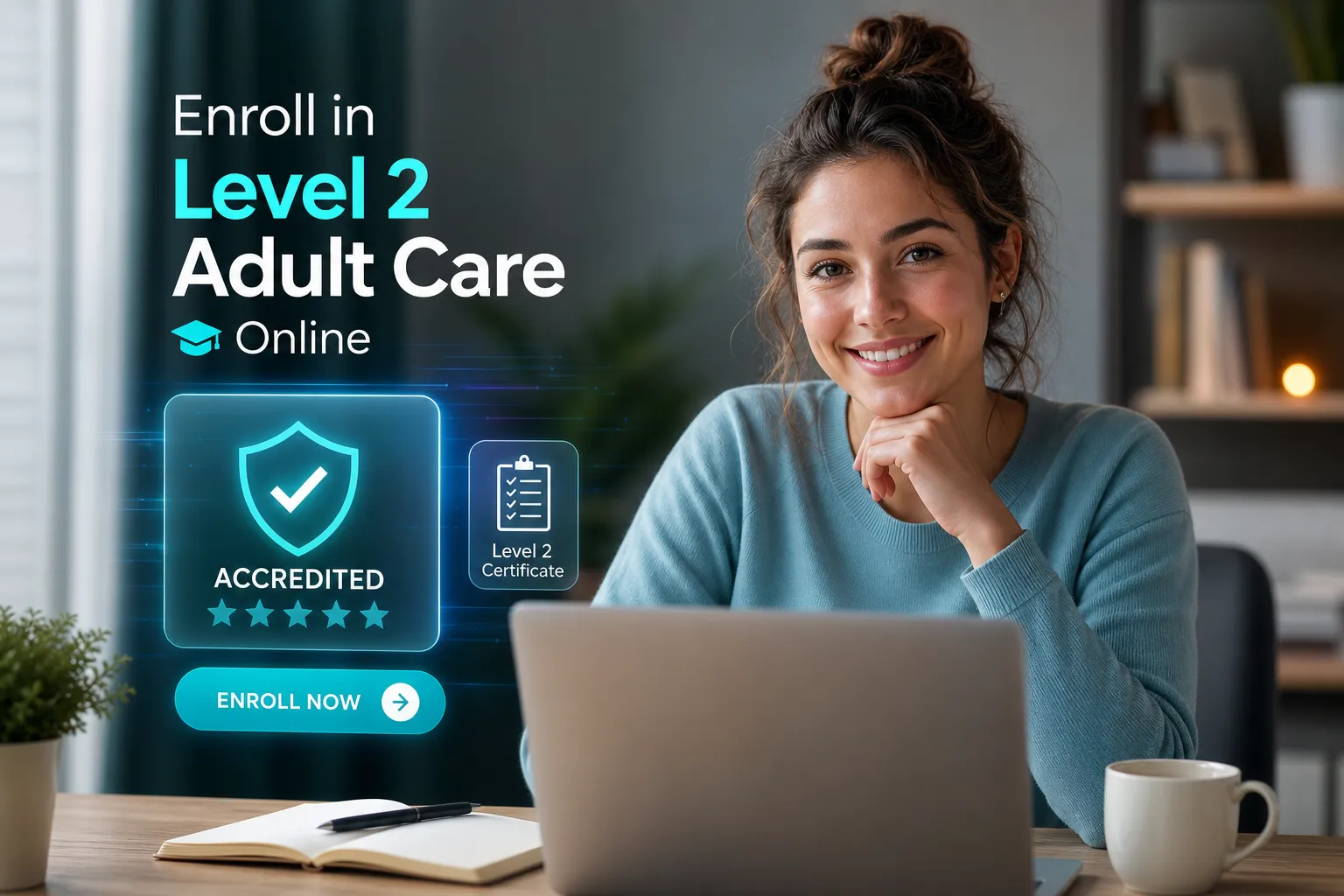 How to Enrol in an Accredited Level 2 Adult Care Course Online?